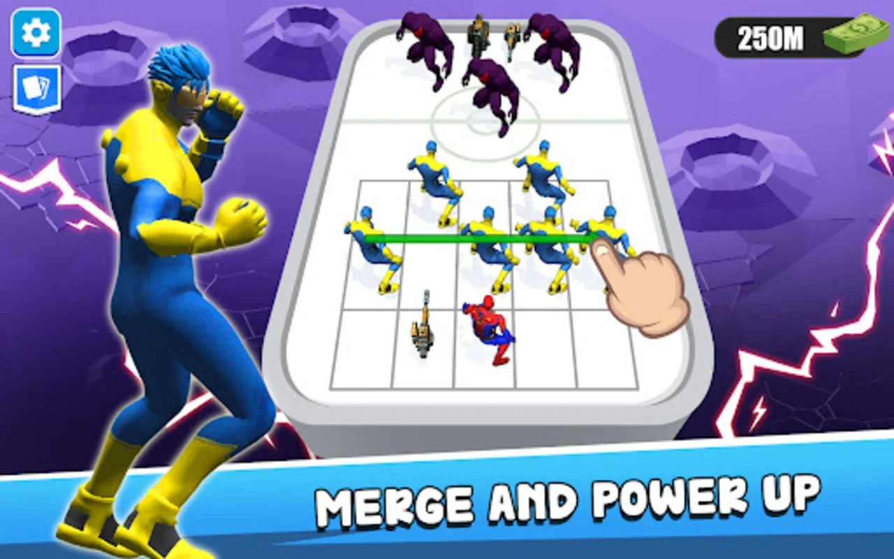 Merge Superheroes Fusion Battle for Android - Exciting Gameplay