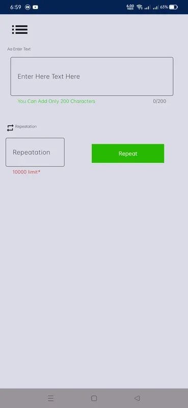 Text Repeater for Android - A Versatile Tool for Text Duplication