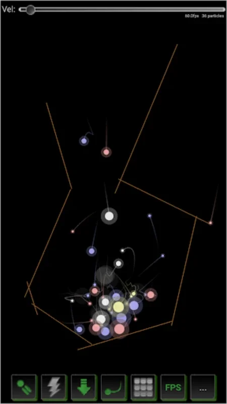 Particle Physics Simulator for Android: Immersive Experience