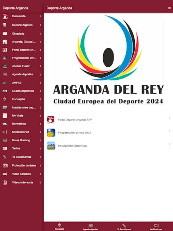 Deporte Arganda for Android - Stay Updated with Sports Events