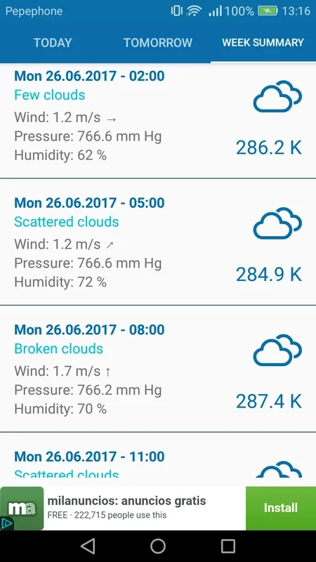 Offline Weather Forecast for Android - Stay Informed Offline