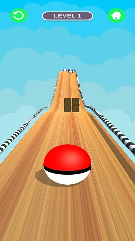 Sky Ball Rush for Android - Thrilling Ball Rolling