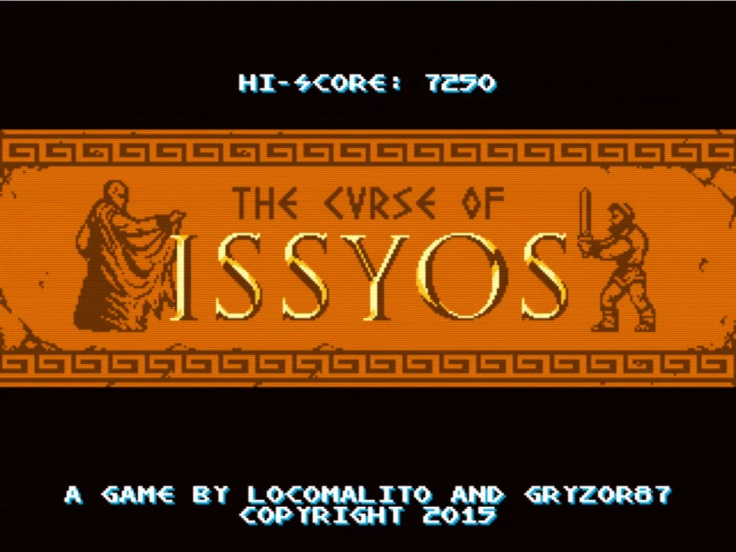 The curse of Issyos for Windows - An Arcade Adventure