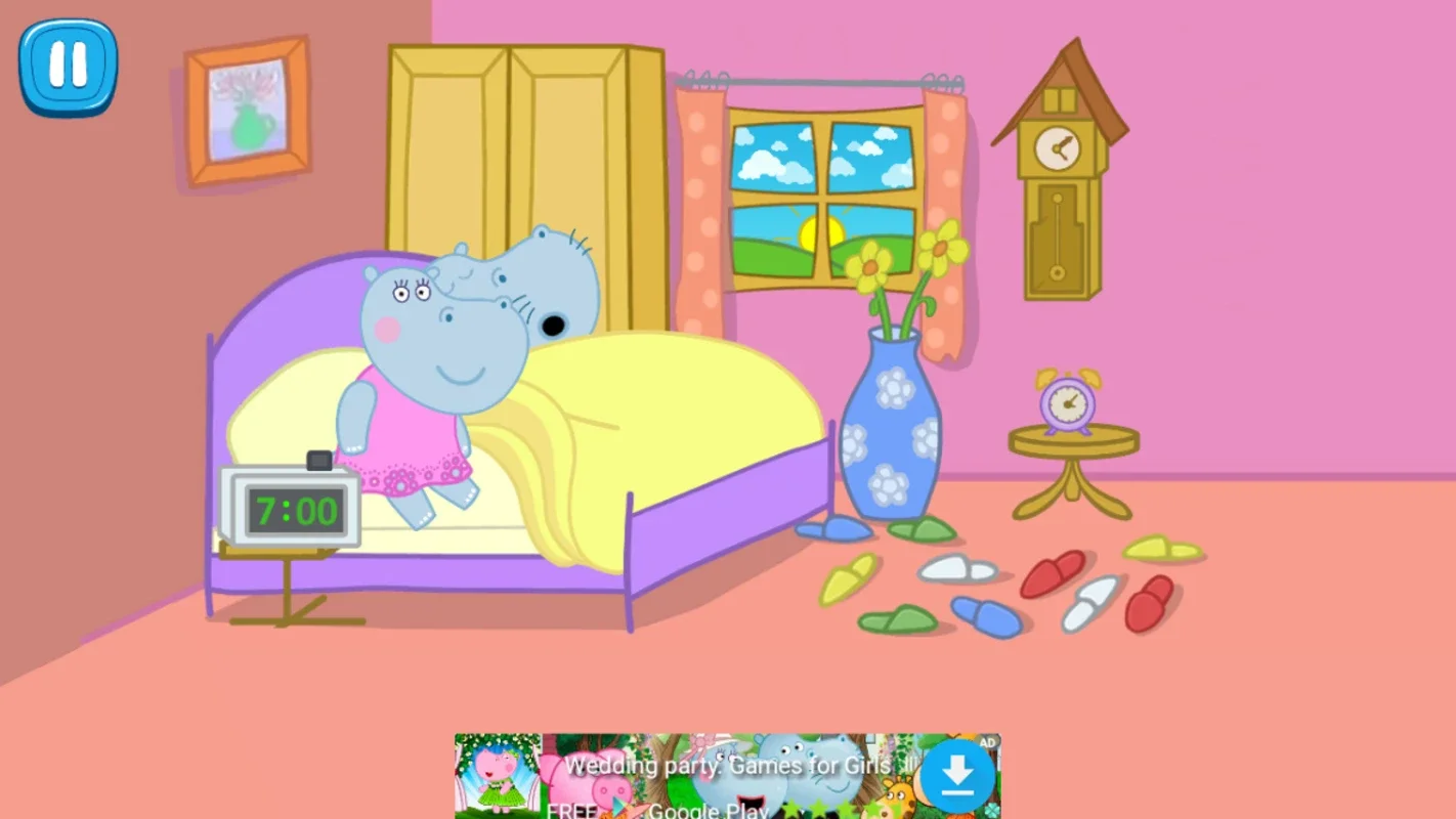 Good Morning Hippo for Android - Fun for Kids