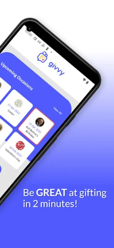 Givvy Gifting Assistant for Android - Personalized Gift Solutions