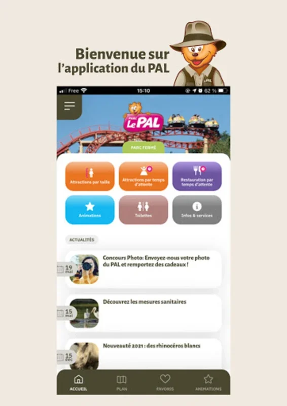 Le PAL for Android: Enhance Your Park Visit