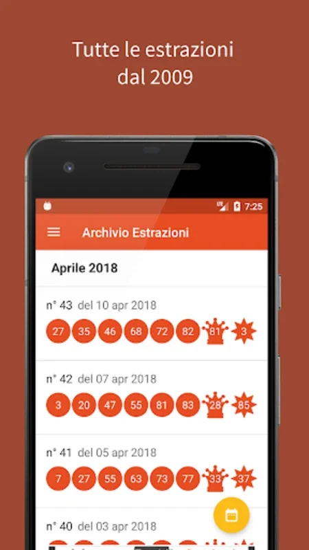 Superenalotto Superenalottop for Android - Streamlined Lottery Tracking