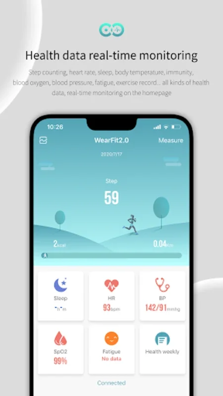 WearFit2.0 for Android - Track Health & Stay Connected