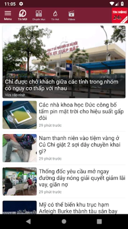 Tin Nóng 24h - Đọc Báo Mới Hay for Android: Stay Informed