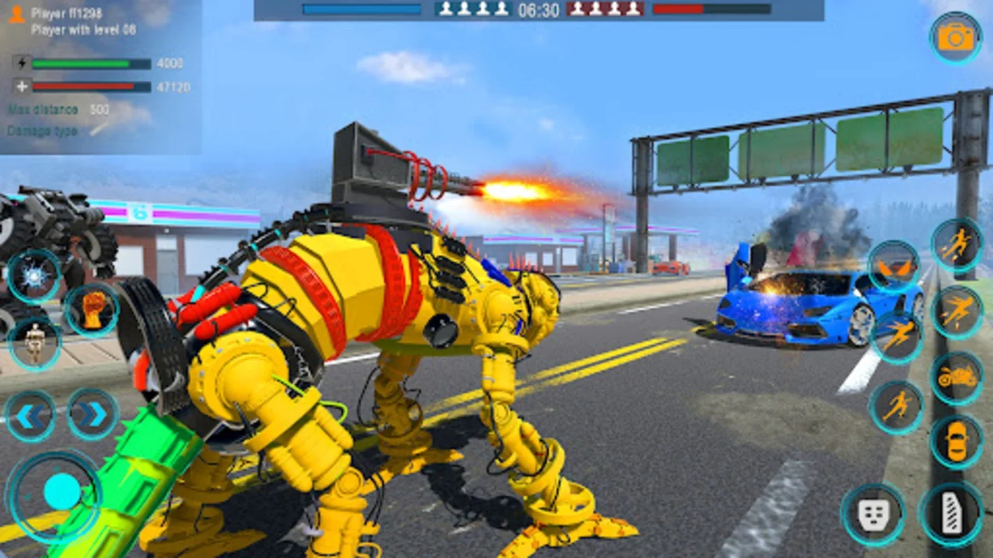 War Robots Car Transformation for Android: Strategic PvP Shooter