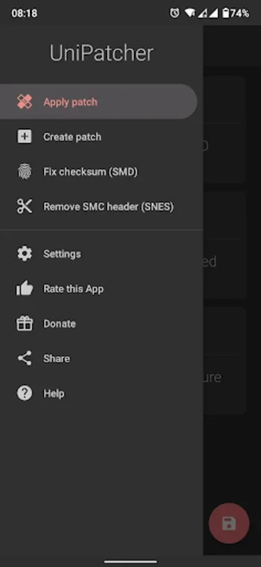 UniPatcher for Android - Patch Old Console Games