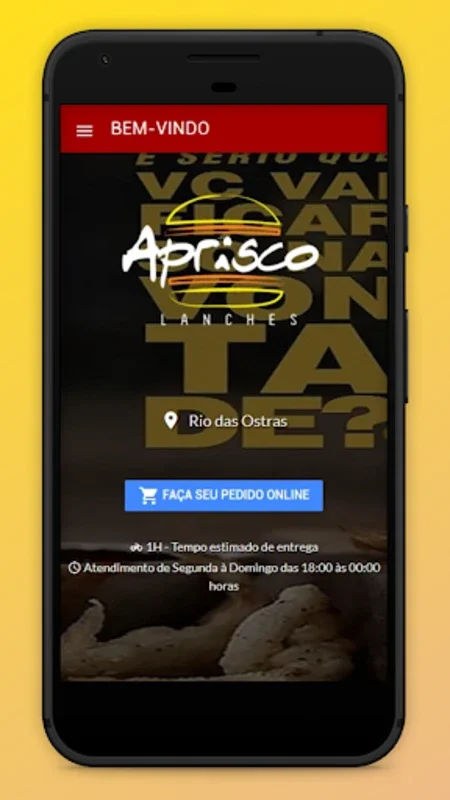 Aprisco Lanches for Android - Effortless Snack Ordering