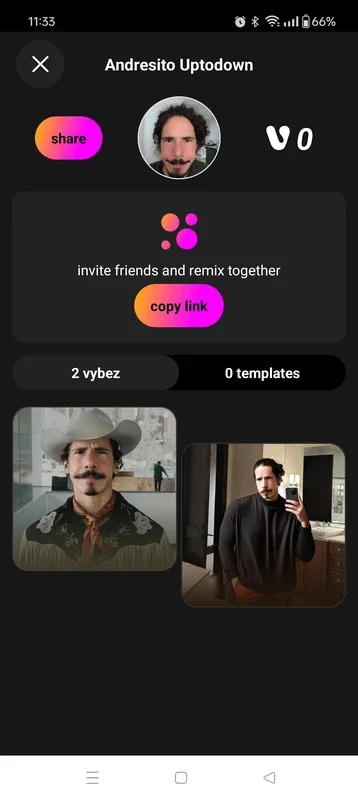 vybe for Android - Create Fun Memes in Seconds