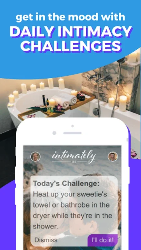 Intimately Us for Couples for Android - No Downloading Needed