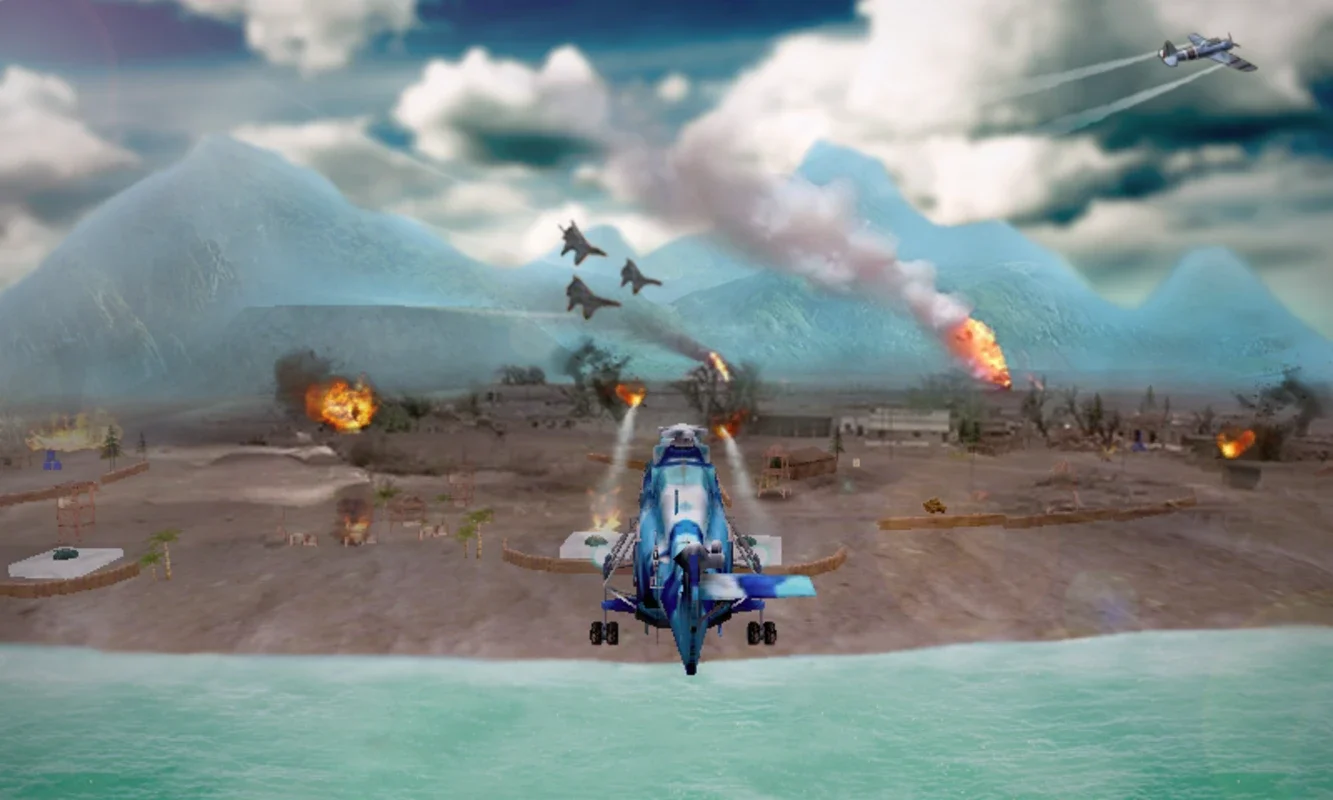 Gunship Strike for Android: Intense 3D Action