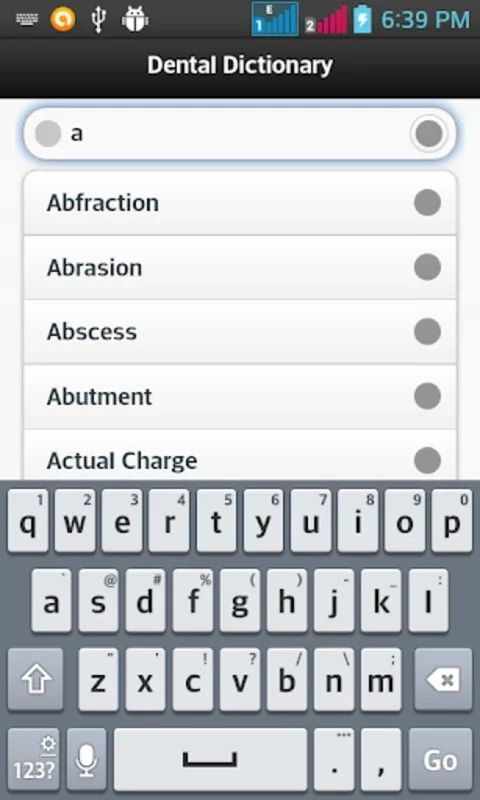 Dental Dictionary App for Android - No Downloading Needed