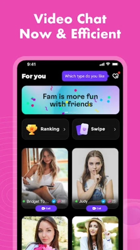 Crush U: Live Video Chat for Android - Connect Globally