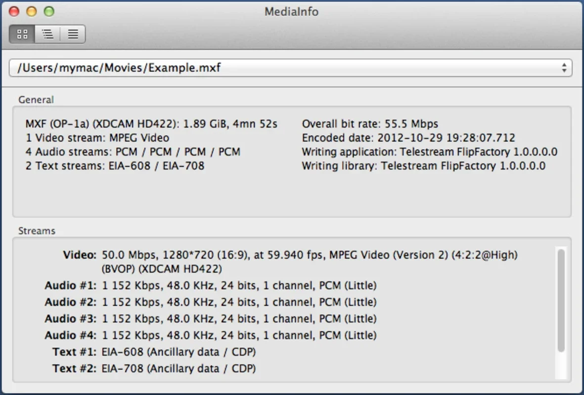 MediaInfo for Mac - Free Download from AppHuts