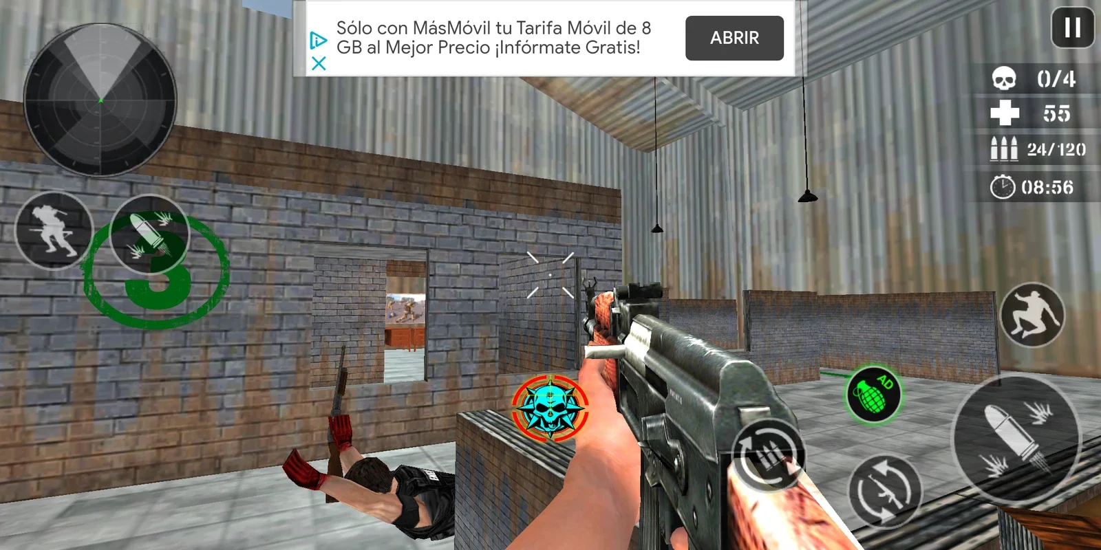 Gun Shooting Strike: Commando Games for Android - Intense FPS Action