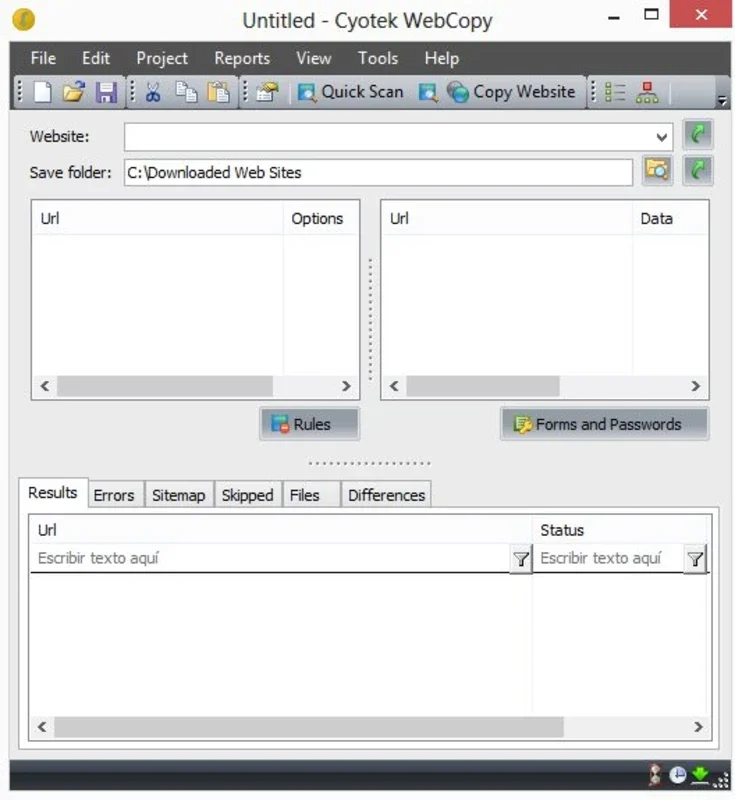 Cyotek WebCopy for Windows - Offline Webpage Downloader