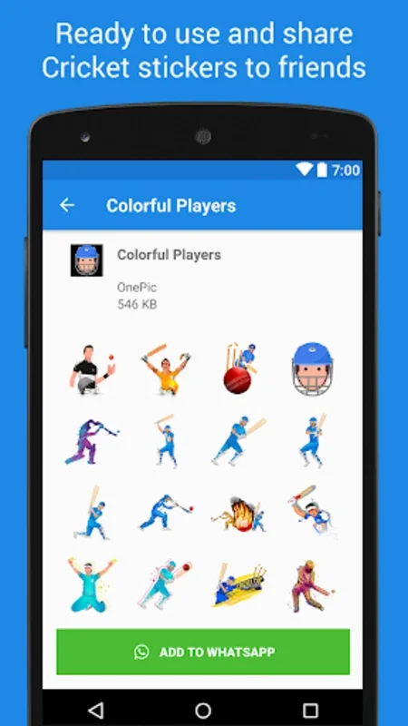 Cricket Sticker Packs for Android: Enliven Your Chats