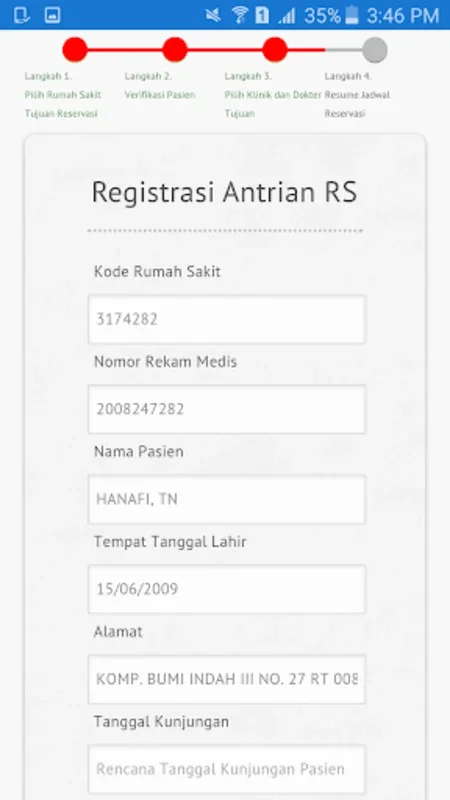 Pendaftaran Online for Android: Streamline Healthcare Registration