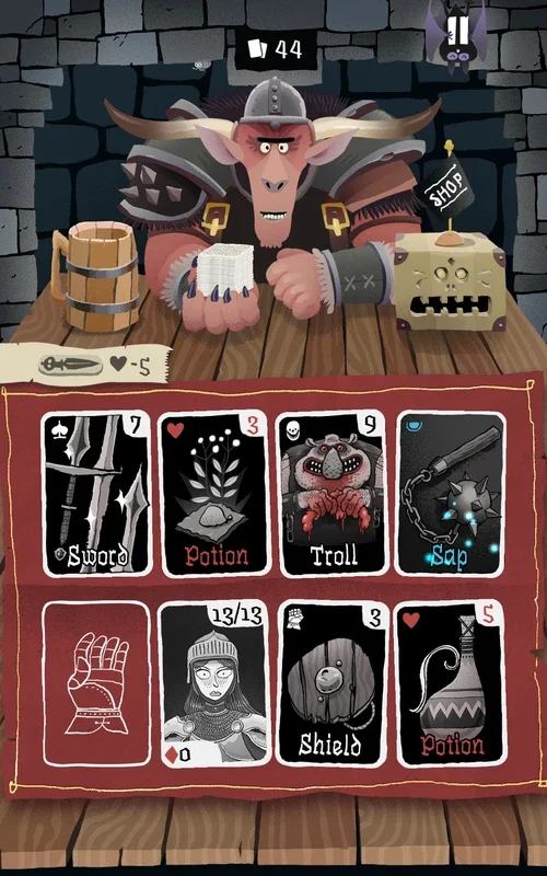 Card Crawl for Android - A Fun RPG Solitaire