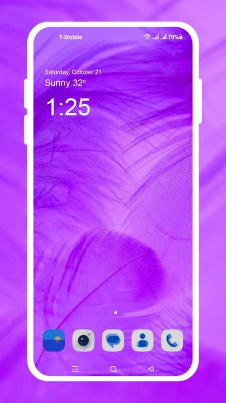 Purple Wallpaper for Android - Enhance Your Device