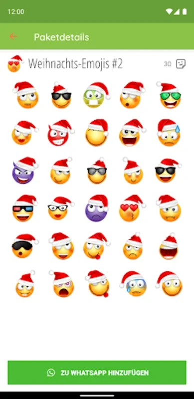 Christmas Stickers for Android - Share Holiday Joy