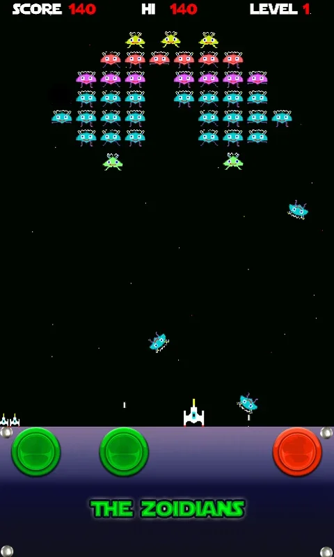 Zoidians for Android - Thrilling Space Shooter