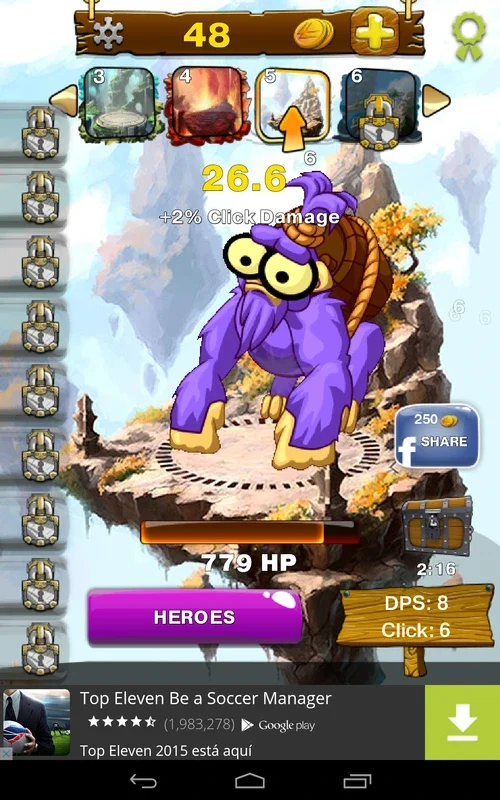 Clicker Heroes for Android - Unlock the Adventure