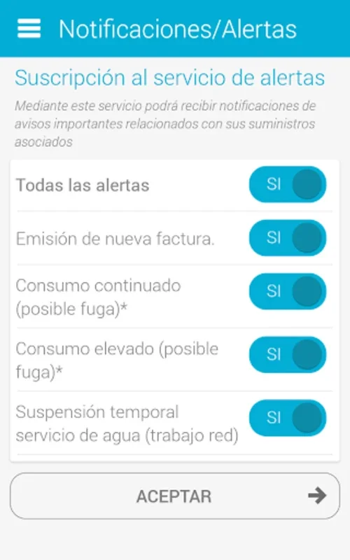 Aguas Movil for Android - Manage Water Services Easily