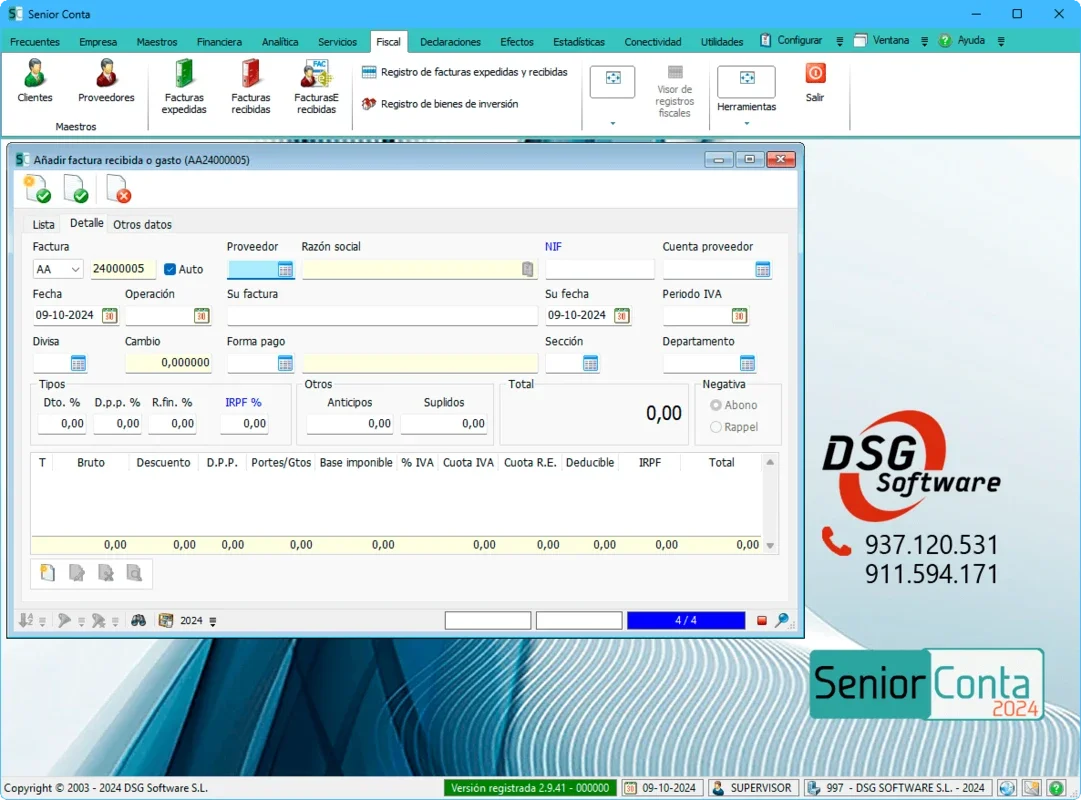 SeniorConta 2010: Powerful Multi-User Accounting Software for Windows