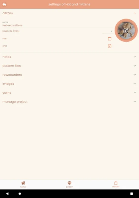 Pocket Crochet for Android: Efficient Crochet Project Management