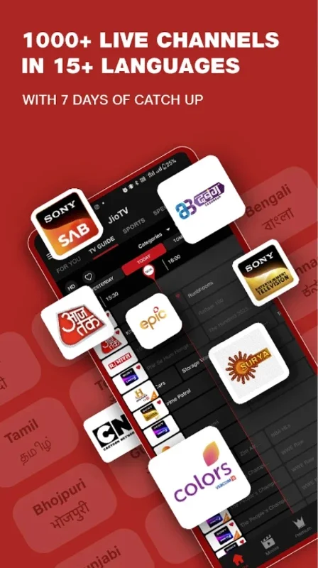 JioTV on Android: A World of Content at Your Fingertips