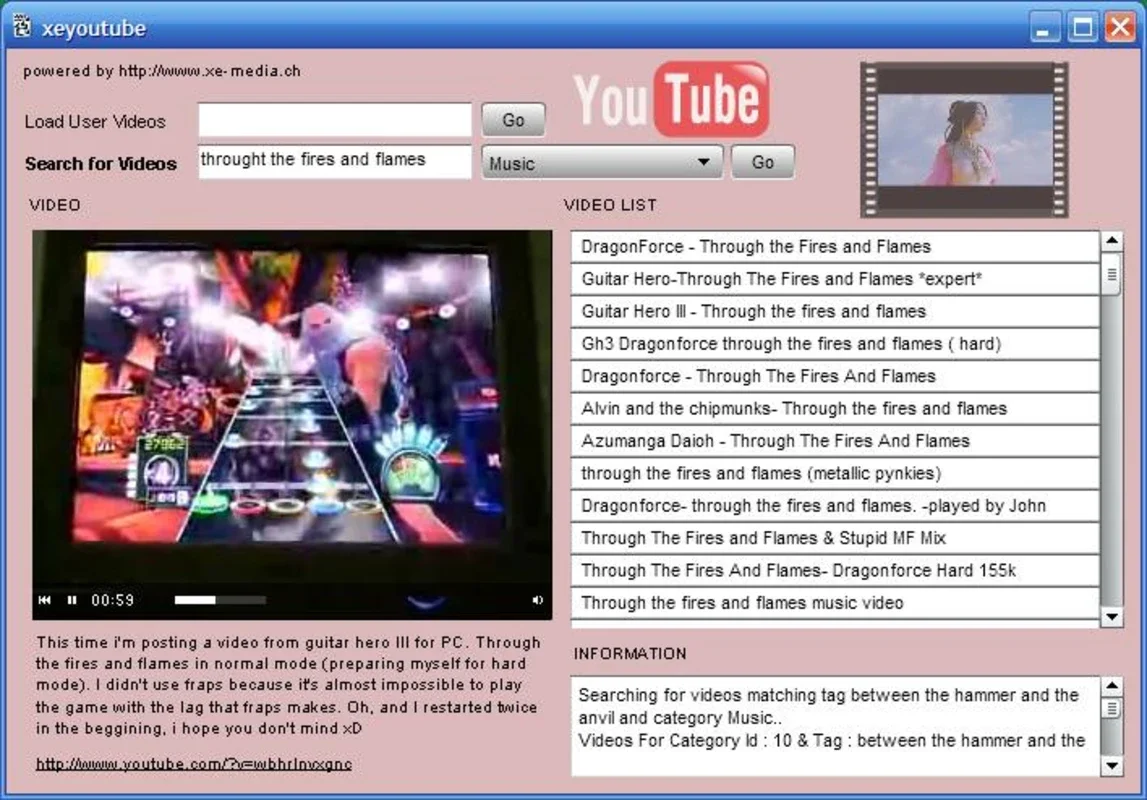 Xe-Youtube for Windows - Enjoy Youtube on Your Desktop