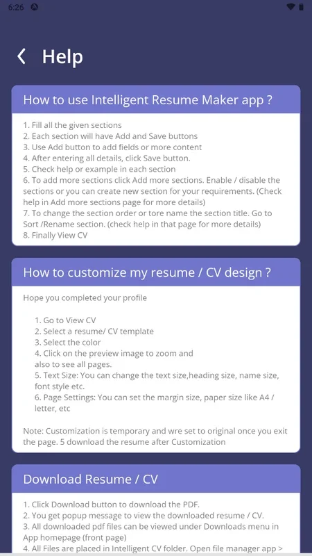 Resume Maker for Android: Create Professional Resumes