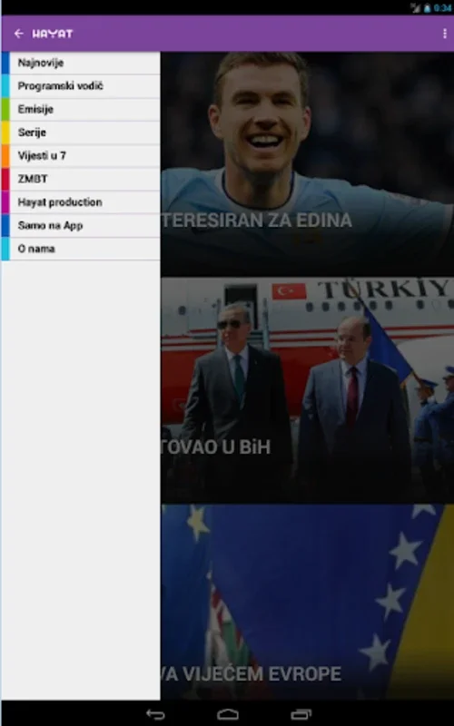 Hayat for Android: Watch Live TV and Get News Updates