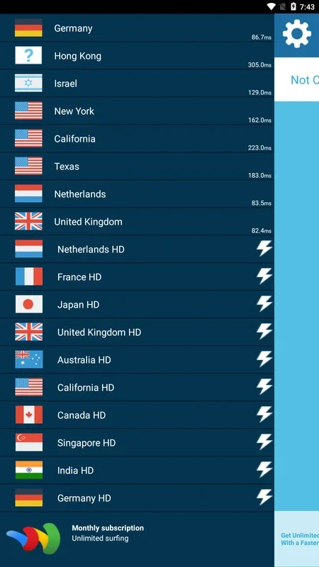 TapVpn for Android - Secure Browsing Experience