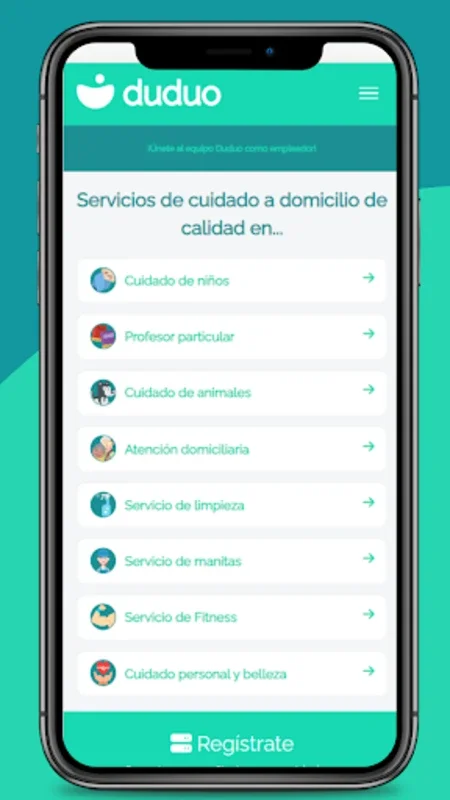 Duduo - Android App for Verified Home Care Services