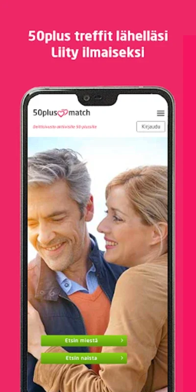 50PlusMatch Suomi for Android - Find Love After 50