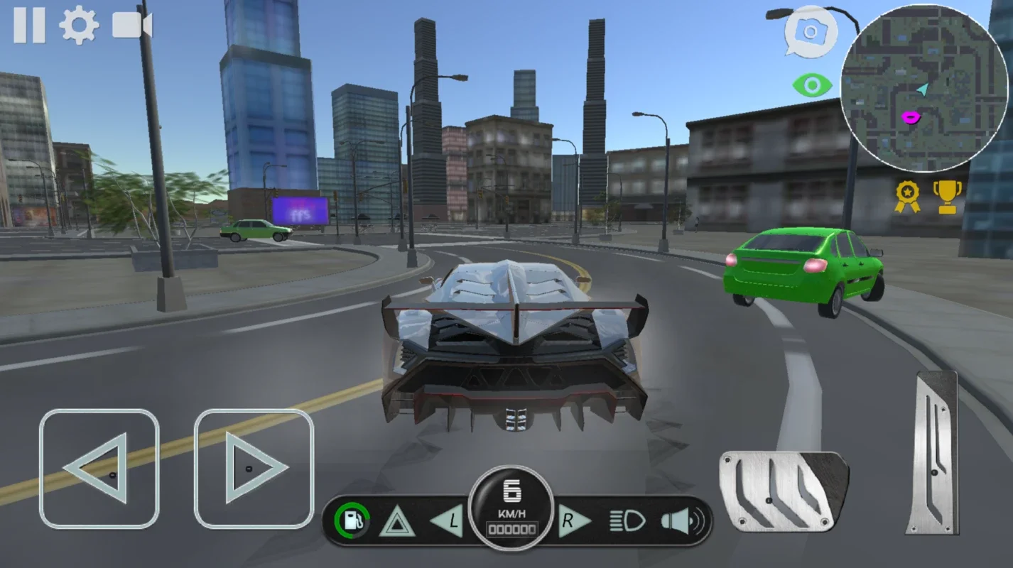 Car Simulator Veneno for Android - Thrilling Driving Experience