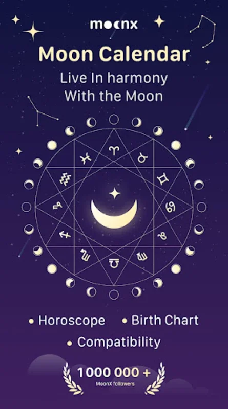 Moon Phase Calendar - MoonX for Android: Track Lunar Cycles