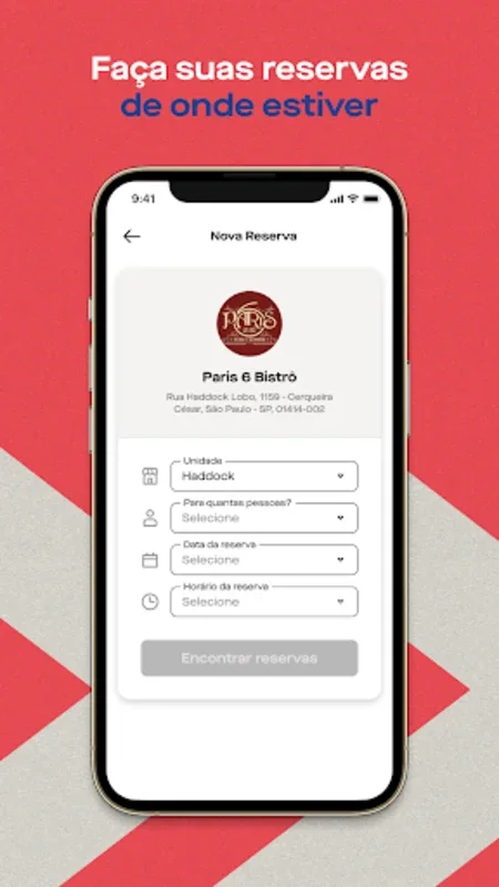 Get In - Restaurantes e Bares for Android: Streamlined Dining