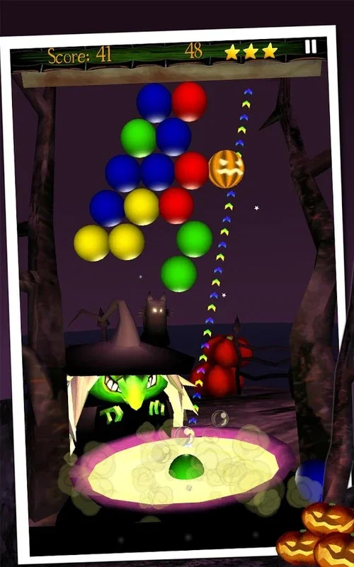 Bubble Shoot Halloween for Android - Engaging Bubble Shooter