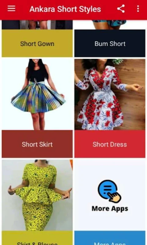 Ankara Short Styles for Android: Trendy Fashion at Your Fingertips