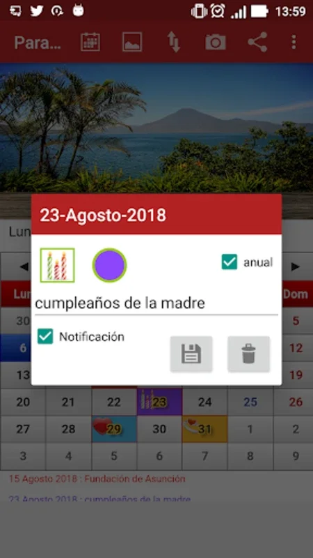 Paraguay Calendario 2020 for Android - Enhance Schedule Management