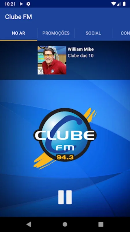 Clube FM Rio Claro for Android - Enjoy Rio Claro's Music