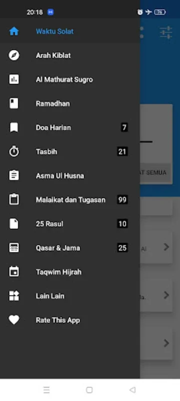 Waktu Solat Malaysia for Android - Comprehensive Prayer App