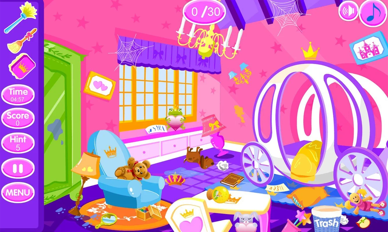 Princess Room Cleanup for Android: Transform the Chamber